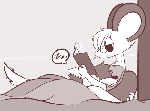 theartmanor:Getting to be the snuggler while she stays up late to work.<3