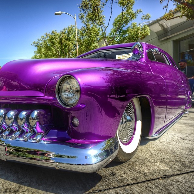 photographybyredman:  Monster Merc… #cruisingbacktothefifties #merc #mercury #slammed