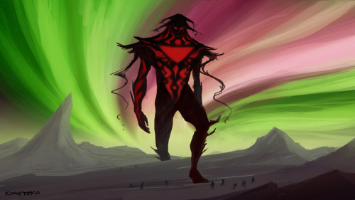 bryankonietzko:  My first concept of UnaVaatu from many a moon ago.