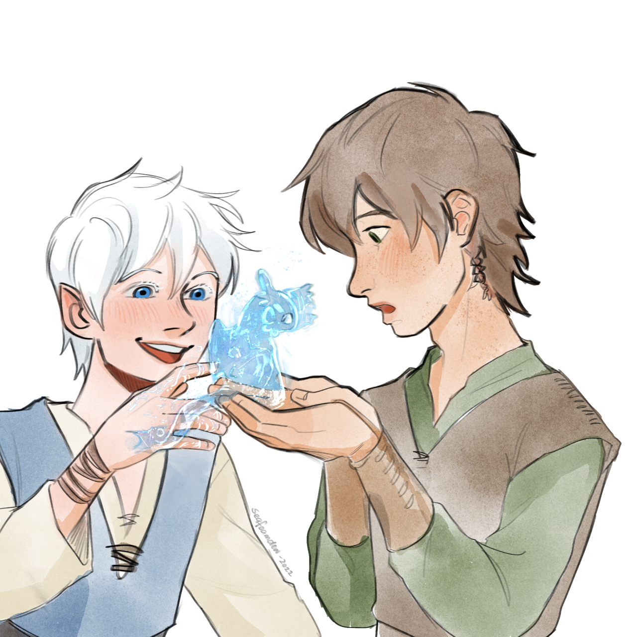 Hiccup x jack frost