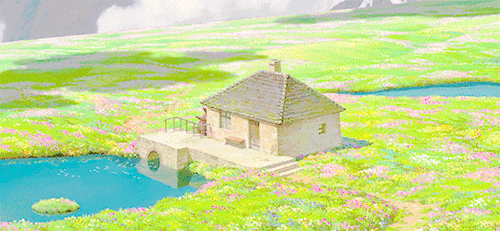 rukiaskuchiki:   Howl’s Moving Castle  ハウルの動く城 (2004) Dir. Hayao Miyazaki   One thing you