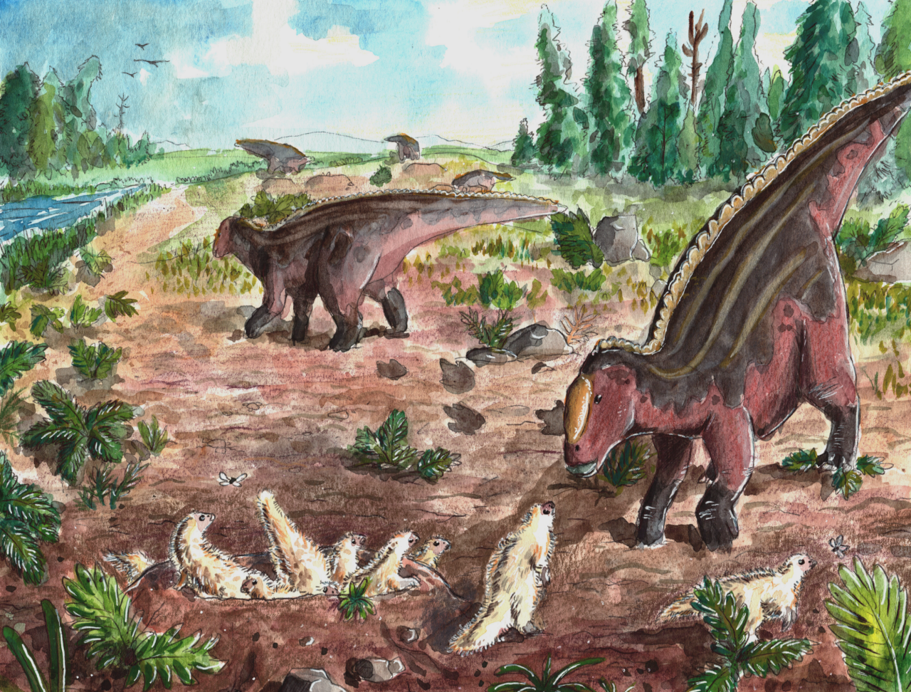 Maiasaura, a model organism for extinct vertebrate population