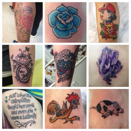 And last but not least Round 6 of my favorite tattoos throughout the year, thanks to everyone for th