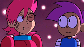 a-real-magic-skeleton:Enid and Red Action &lt;3 &lt;3 &lt;3