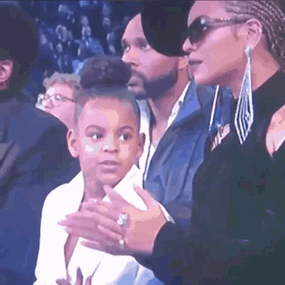 lucidnee: lucidnee:  Blue Ivy Carter told Beyoncè & Beyoncè husband to stop clapping for the girl that sings Havana a true queen. Capricorn’s for the win.   