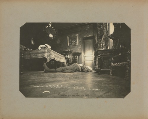 approachingsignificance: Album of Paris Crime Scenes Alphonse Bertillon, the chief of criminal ident