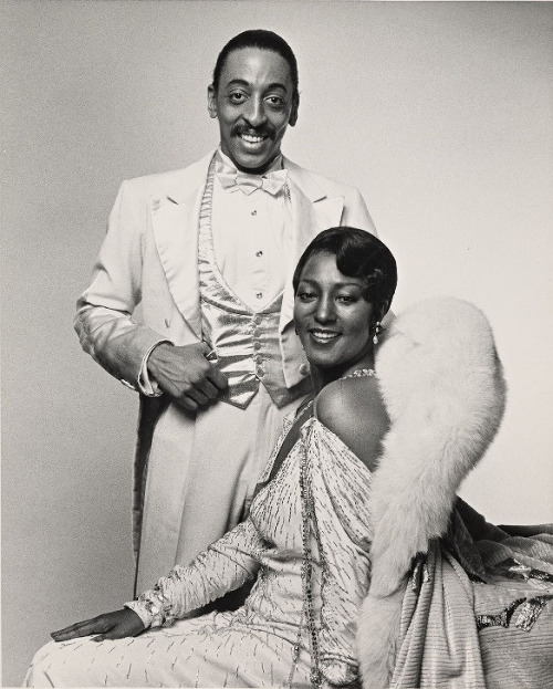 milkandheavysugar: Actors Gregory Hines and Paula Kelly’s publicity photos for the Broadway play “So