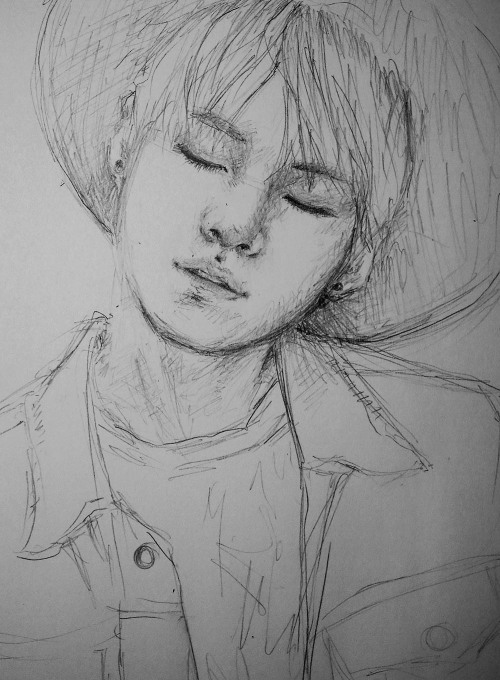 jeonjam: [070815] Doodling on the train