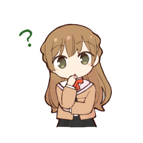  ꕥ CHIBI GIRLS # 2 ꕥ ▷ Bloom Into You ◦ LINE stickers 