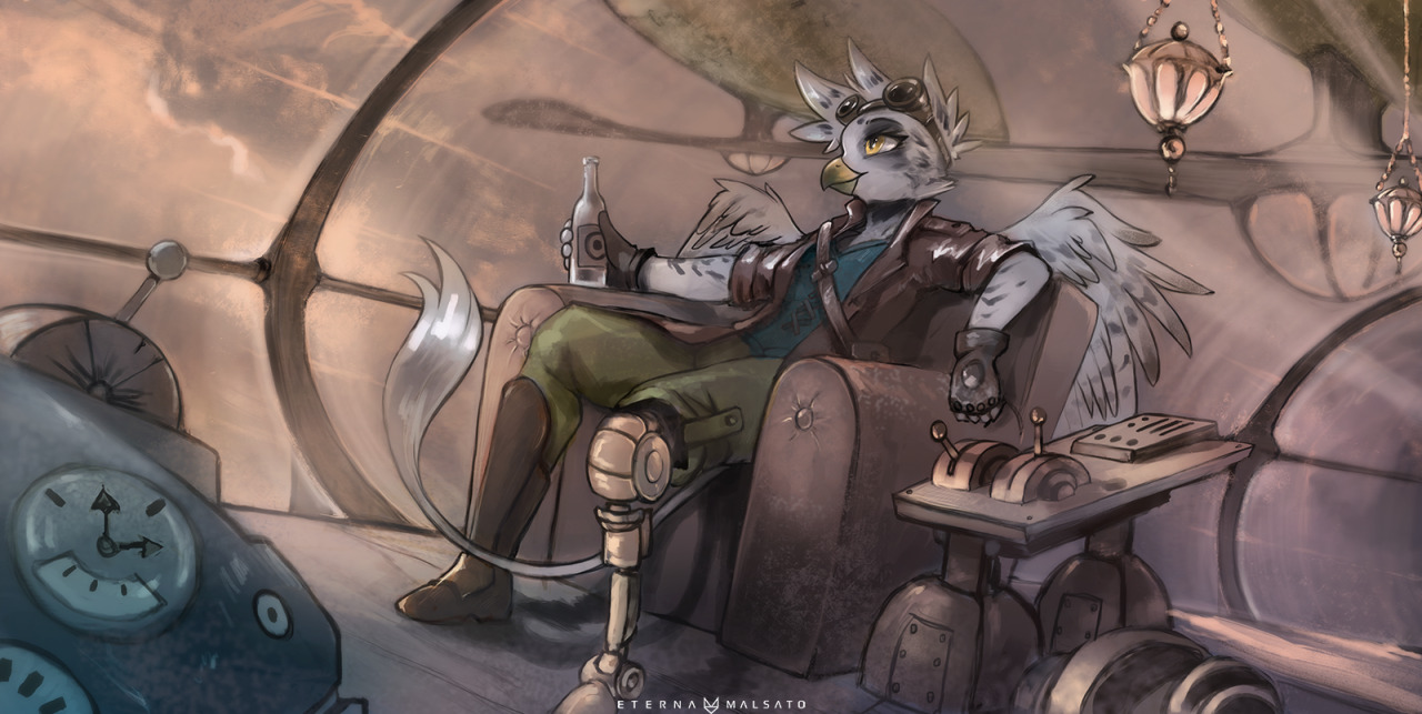 Commission for wuffamonI really really like this character and I haven&rsquo;t