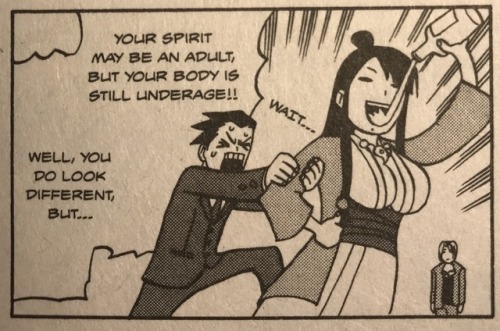 brodorokihousuke: From pg. 284 of the PWAA Official Casebook Vol. 1: The Phoenix Wright Files This e