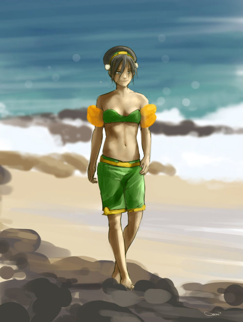 aethyrknight:  Avatar Beach Sketches by Darren porn pictures