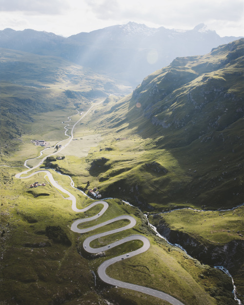 alexstrohl:  Above the Engadin Alps