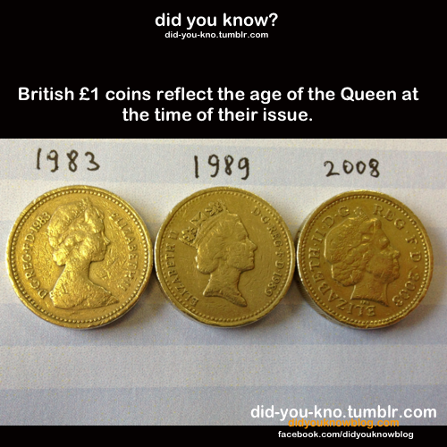 The portrait of the Queen on the reverse of British coins has been updated every 10-15 years. There&