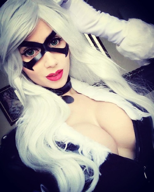 #blackcat by @adamilangley Follow @cosplay.daily for MORE HOT GIRLS ___ #cosplay #cosplayer #cutegir