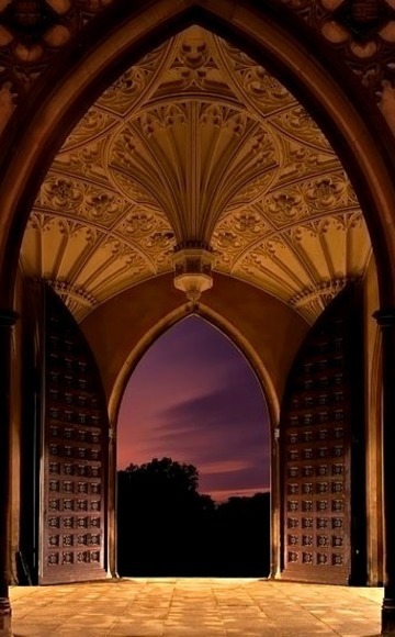 Arches, St. John's College, Cambridge, England