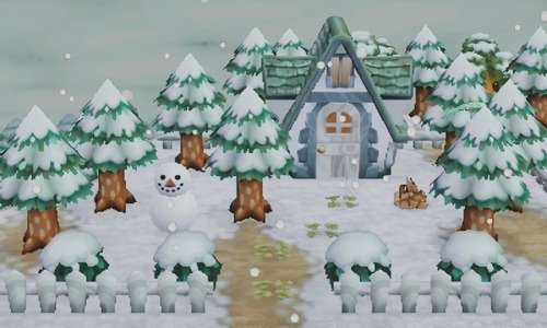 mayorbrewster:eunice’s cozy winter cottage