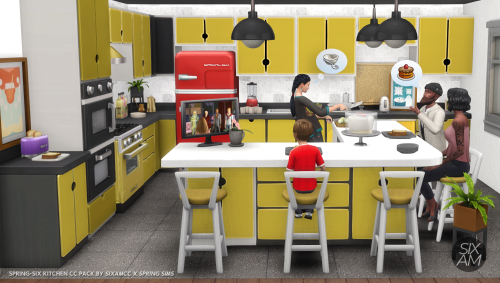 imfromsixam: Spring-Six Kitchen CC PACK (Overview) Sul Sul Simmers!Today I want to tell you about t