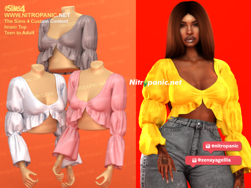 Tops[more info and download]sim model by @zenayagelila (IG)Follow @nitropanic for more <3Happy si