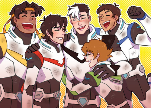 kellyykao: vrepit sa~ – My pieces for a Voltron zine I participated in a while ago! 