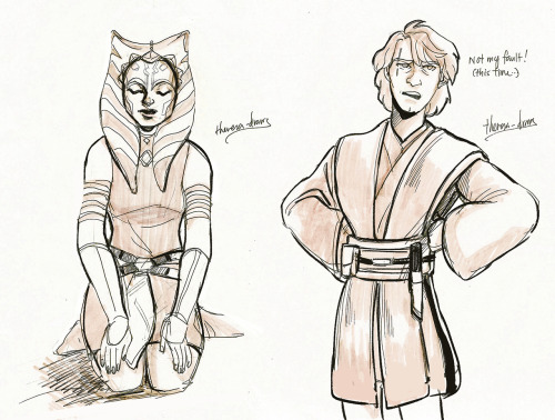 theresa-draws:snips and skyguy sketch dump