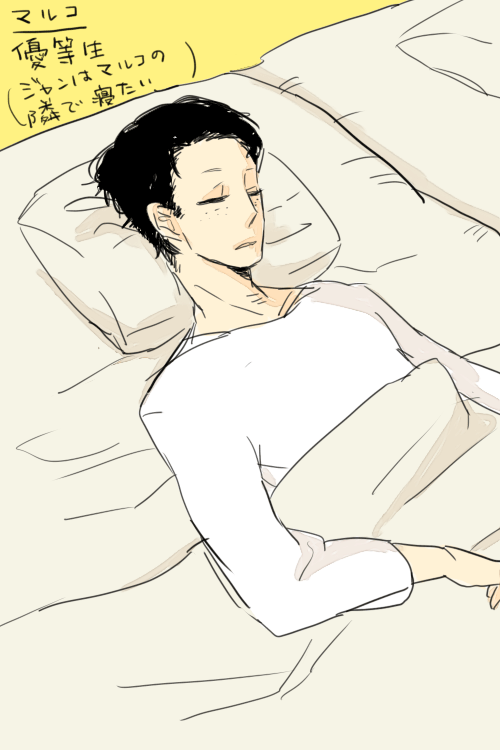 evening-gleam-between-cloud:  reiner—braun:  寝相 by 空緒  [From Top, L-&gt;R]