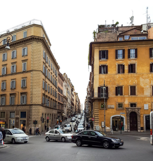 Busy Streets.Rome, Italy