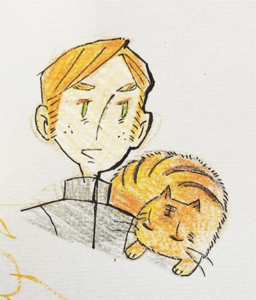 saw fuzzy boots, had to put on Hux.The temperamental prince was cursed to become something small and