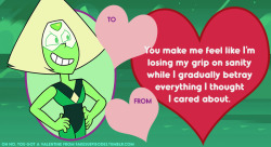 fakesuepisodes:  It’s not too late to let everyone know how you really feel with these special valentines!