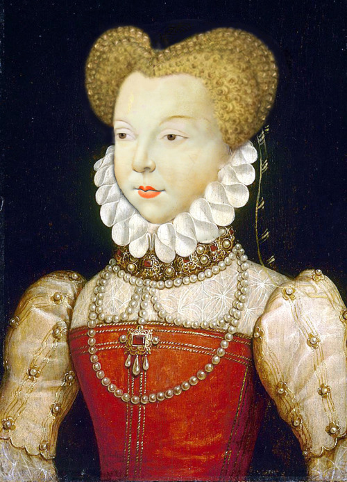 Marguerite de Valois aka Reine Margot, daughter of Catherine de Médicis, sister of Henri III and wif