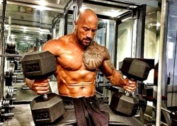 gym-punk-jock-nerd:  DWAYNE GETTING AMPED