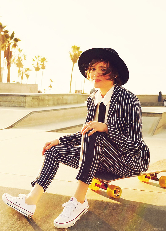 lunaemoth:  Ellen Page for Vogue Magazine (April 2015) 