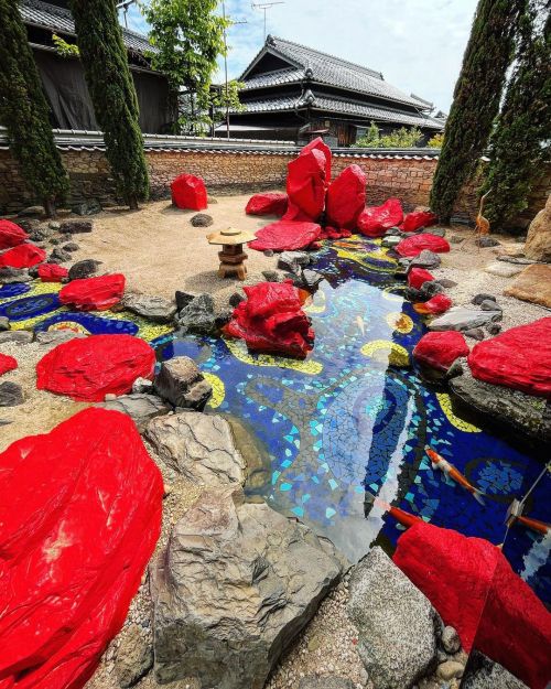 豊島横尾館 / Teshima Yokoo House “Installation of garden”, Teshima, Kagawa ② 香川県・豊島の『豊島横尾館』の庭