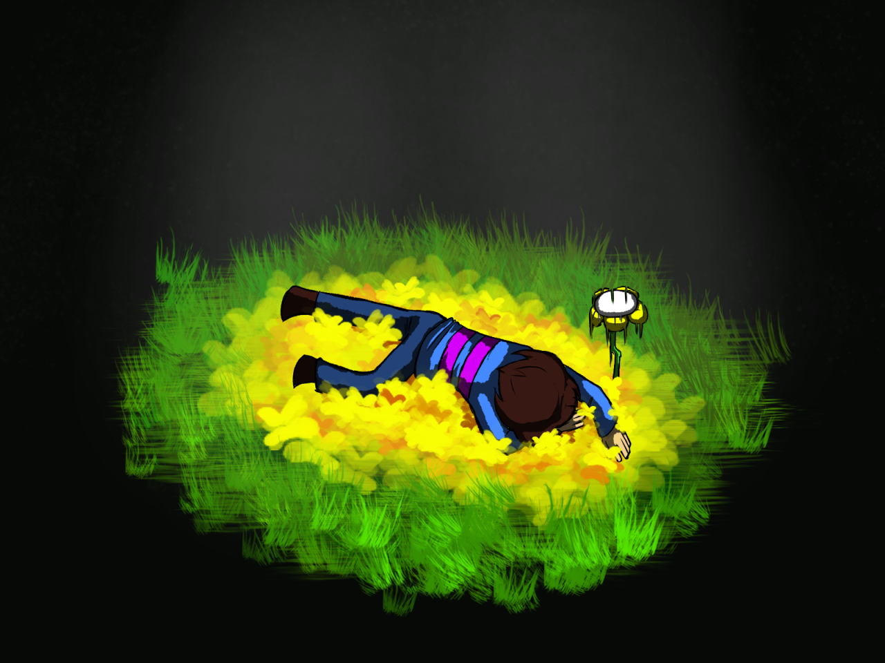 Flowey, The Mystery Kids Wiki