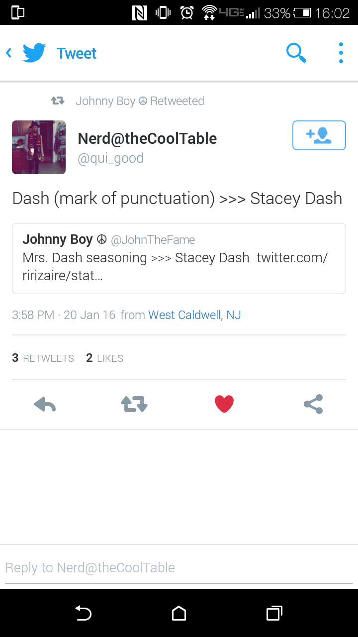 thelifeofyan:  Today In Black Twitter: things better than stacey dash 