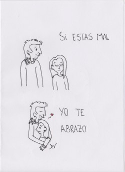 melitamii:  sideegraff:  mis dibujos (d.v)  Yo quello uno tuyo en este momento ;(