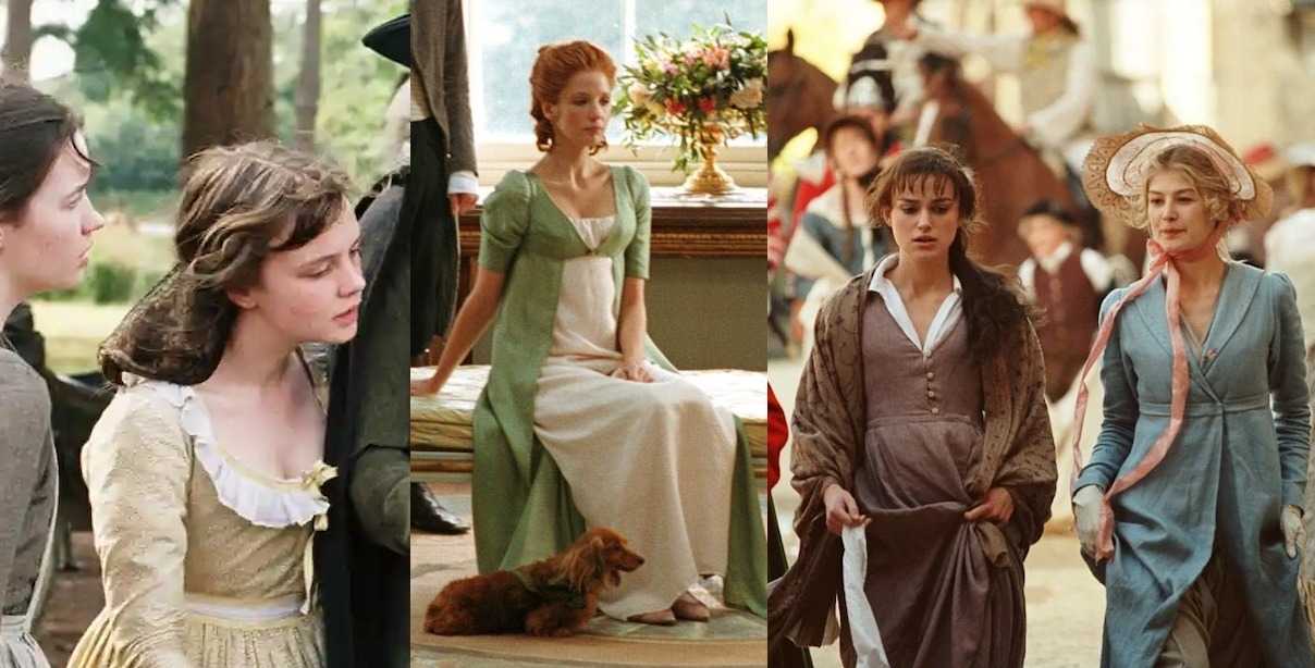 pride and prejudice dresses