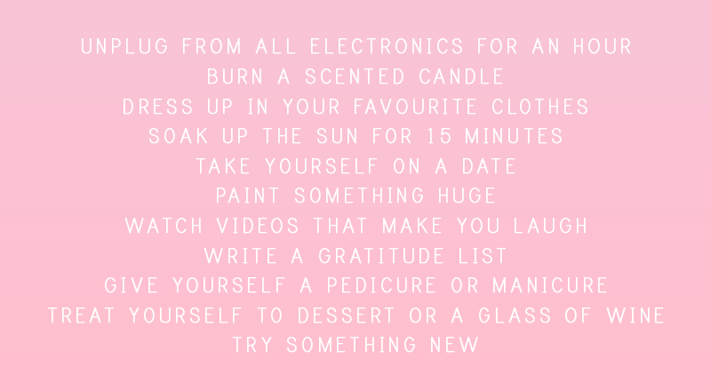 sheisrecovering: 26 activities to help your mind, body and soul.  stretch cuddle