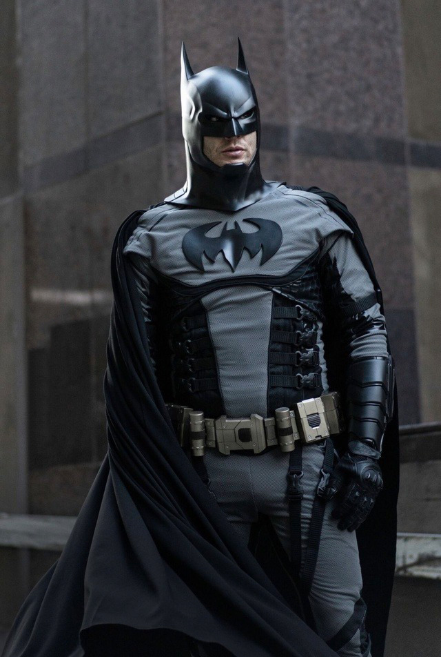 My Art. My Choice. — Jensen Ackles dresses up as Batman for Halloween...