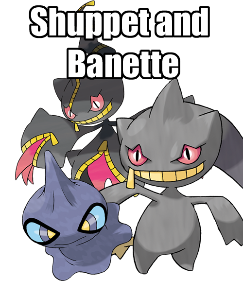 creepy mega banette  Ghost type pokemon, Banette pokemon, Pokemon