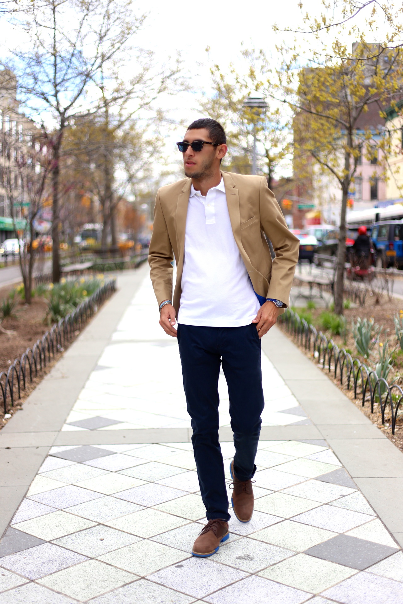 Wouldn’t be Spring without a Khaki Blazer Blazer:... | Blue Perk by ...