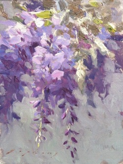 wasbella102:  Jeremy Lipking:  Wisteria