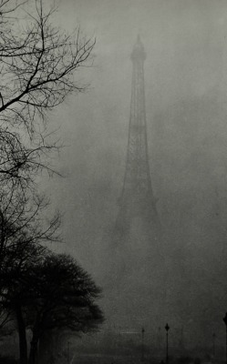 gueule-de-loupviolette:  La tour Eiffel dans