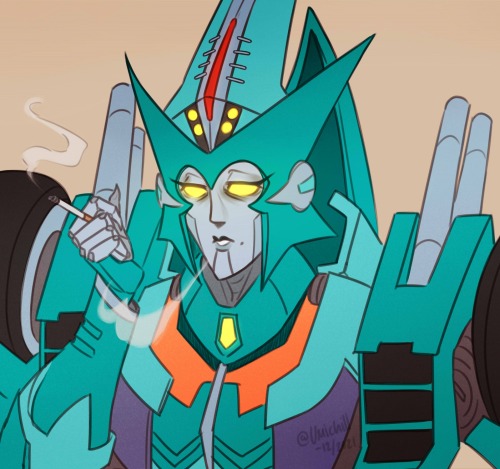 utane:  This is what being on the Lost Light does to a medicVelocity has been there for 6 months and