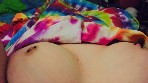 bongrips-piercednips: ✖️ Freshly pierced ✖️ -the-teenagedirtbag97