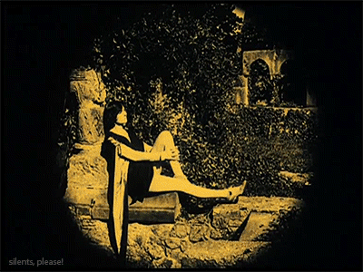 silents-please:Asta Nielsen as Hamlet (DE 1920): a genderbent version of Shakespeare’s tale. Full wr
