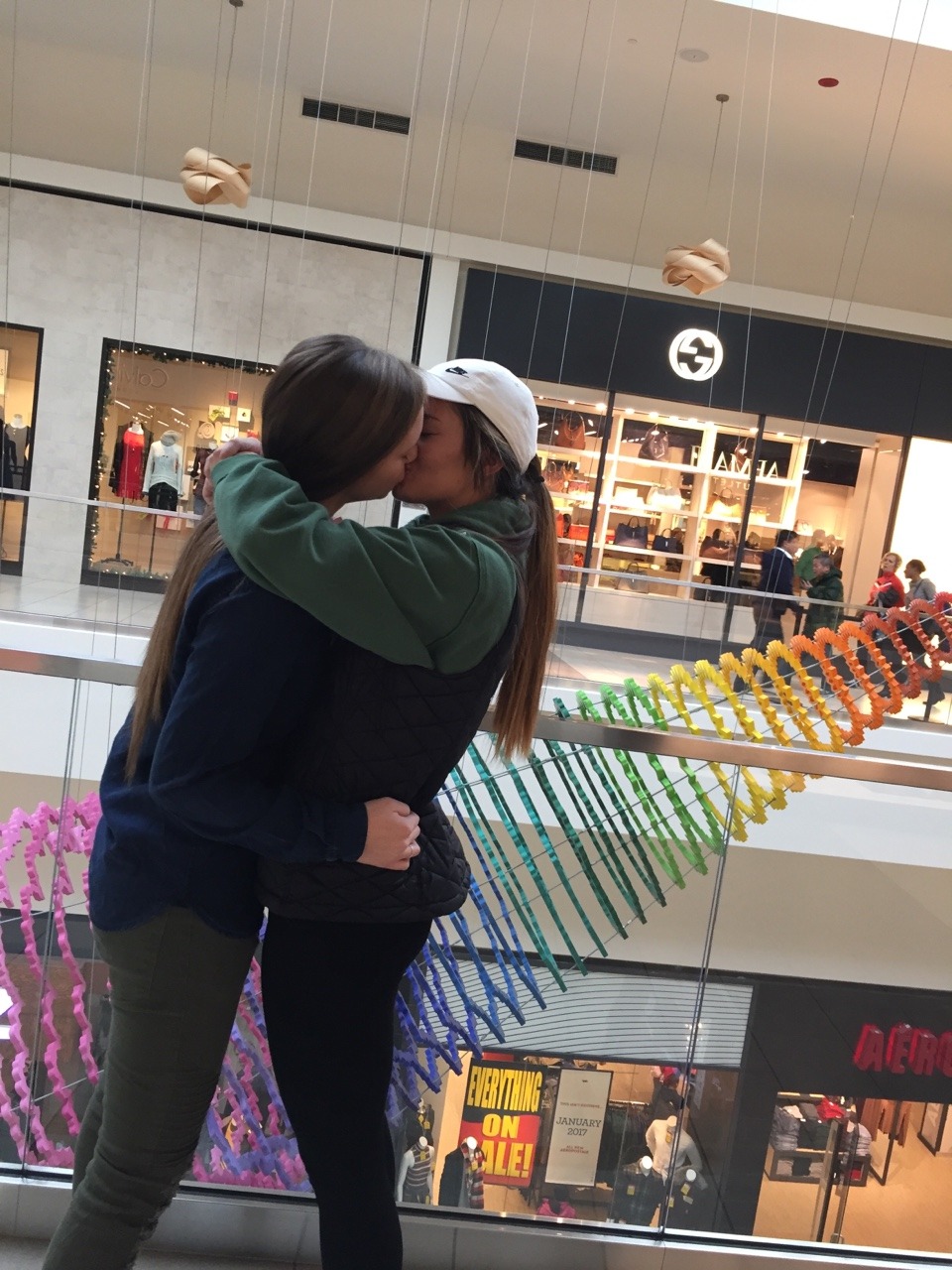 gay-and-wavy:  letsgoforawalk:  We found a rainbow and made sure to taste it @gay-and-wavy