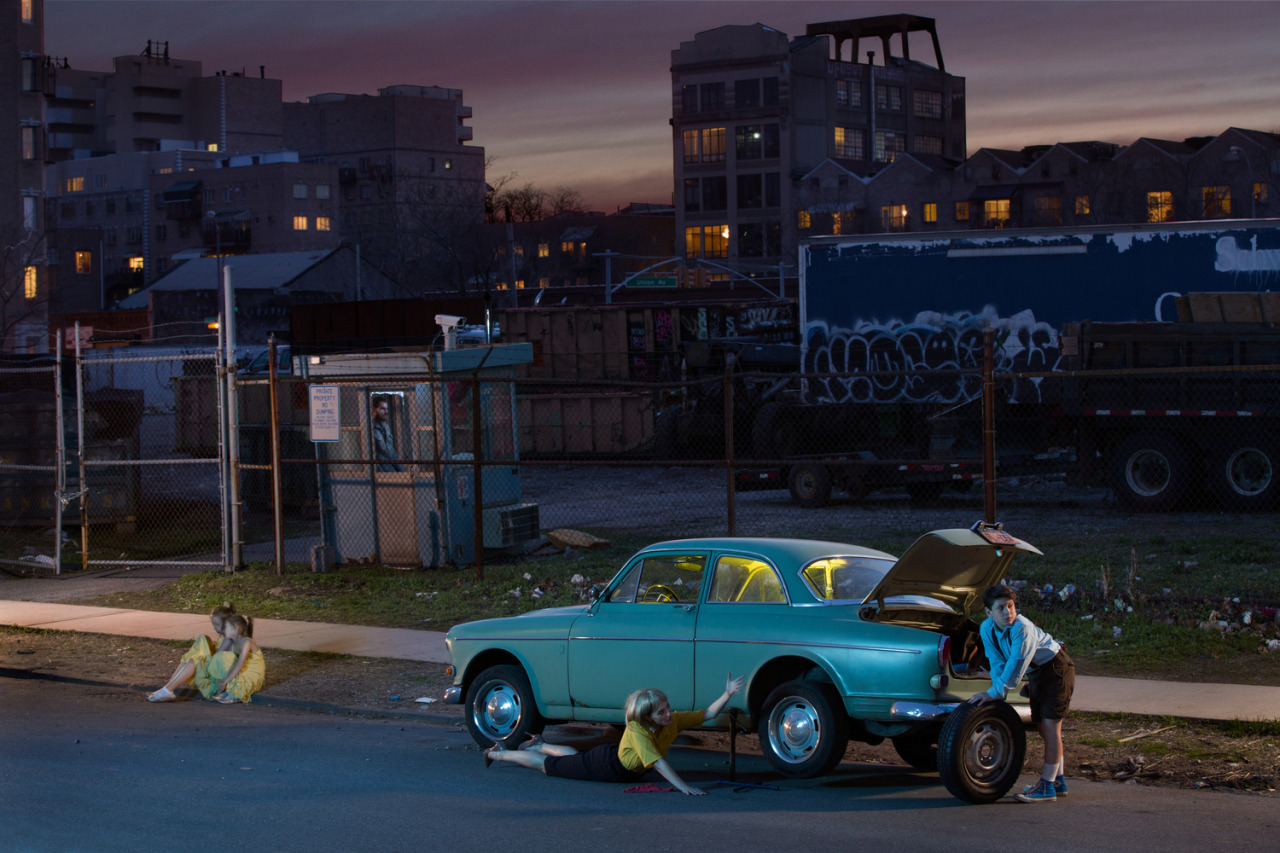 nevver:  Darkness on the edge of town, Justin Bettman