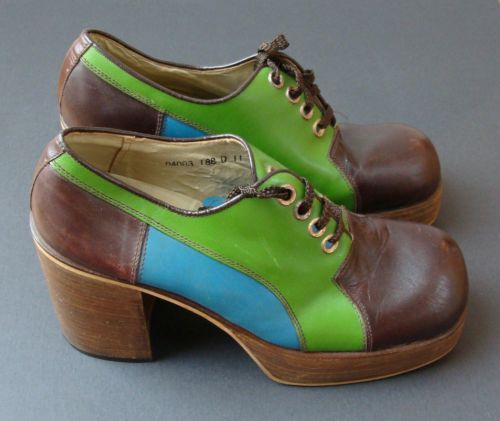 glamidols: 1970s platform shoes