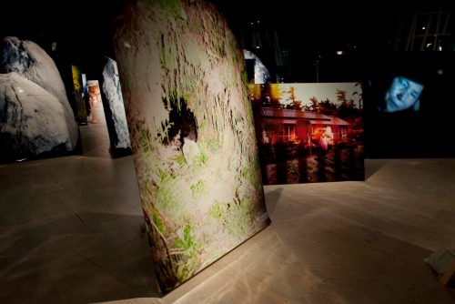 Lieko Shiga “Rasen Kaigan”. Exhibition at Sendai Mediatheque.“Rasen Kaigan” 